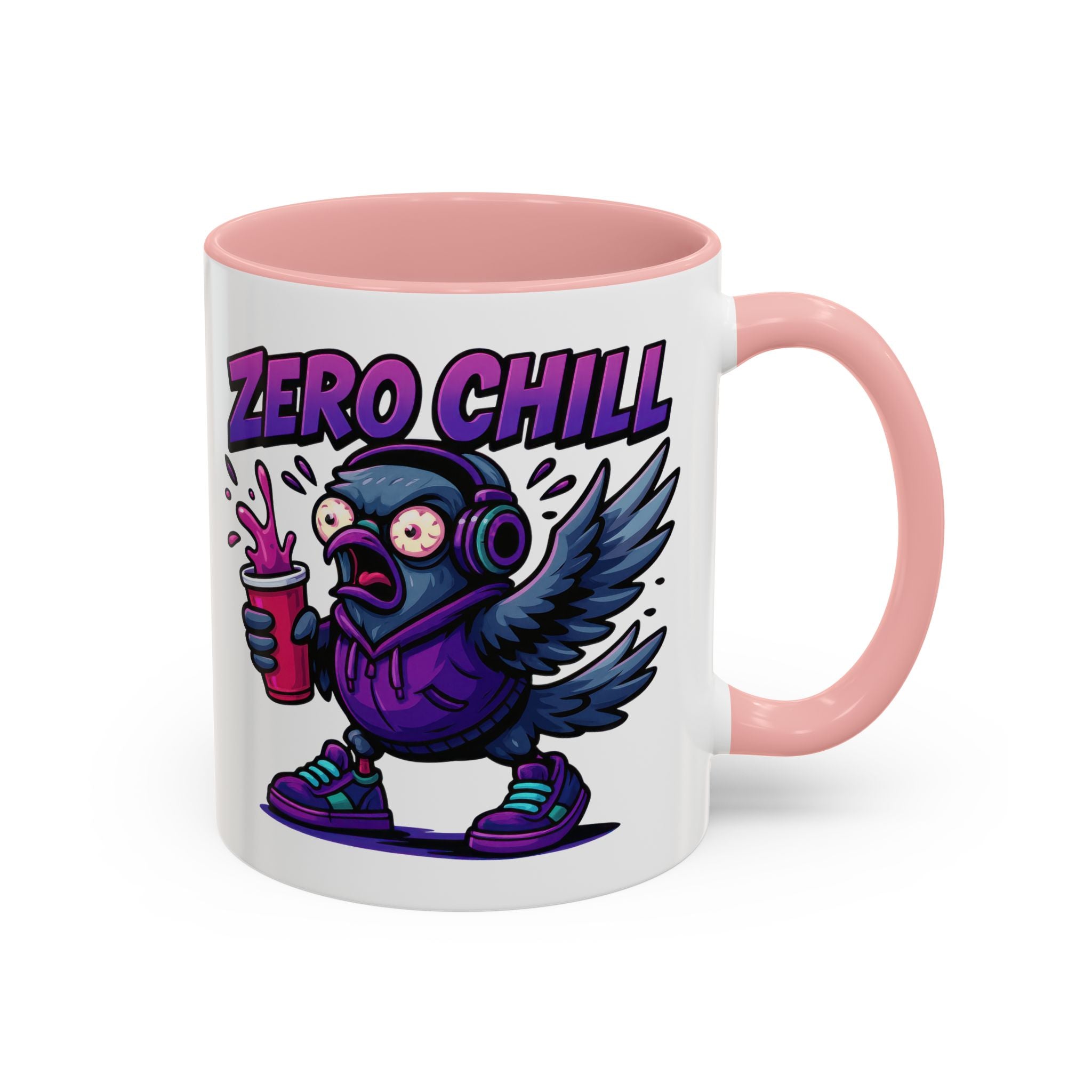 Zero Chill Accent Coffee Mug - Fun Ceramic Cup for Coffee Lovers, Unique Gift for Friends, Quirky Drinkware, Perfect for Birthdays, [...]