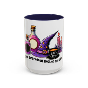 Halloween good witch Accent Coffee Mug (11, 15oz)