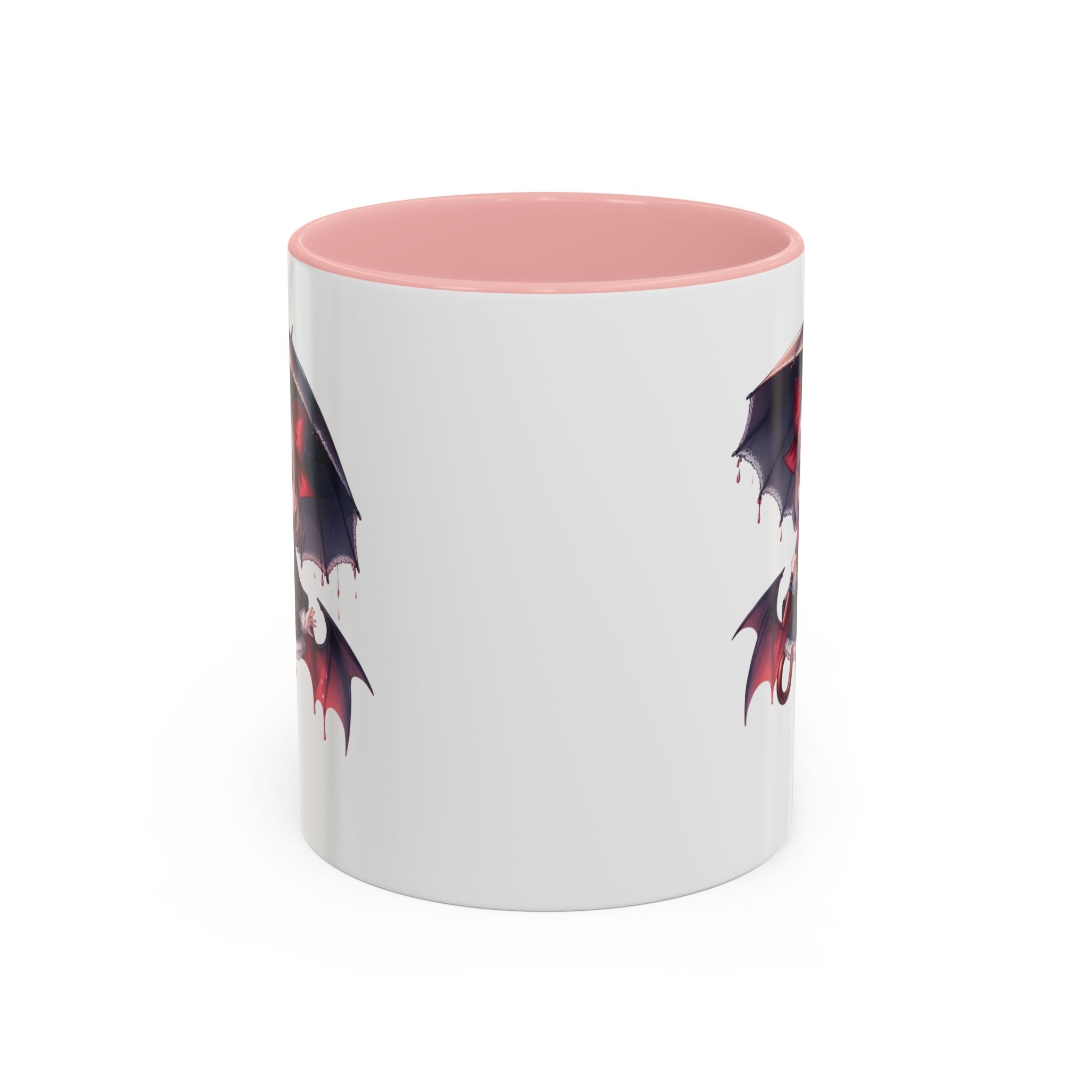 Gothic vampire girl  horror art Accent Coffee Mug (11, 15oz)