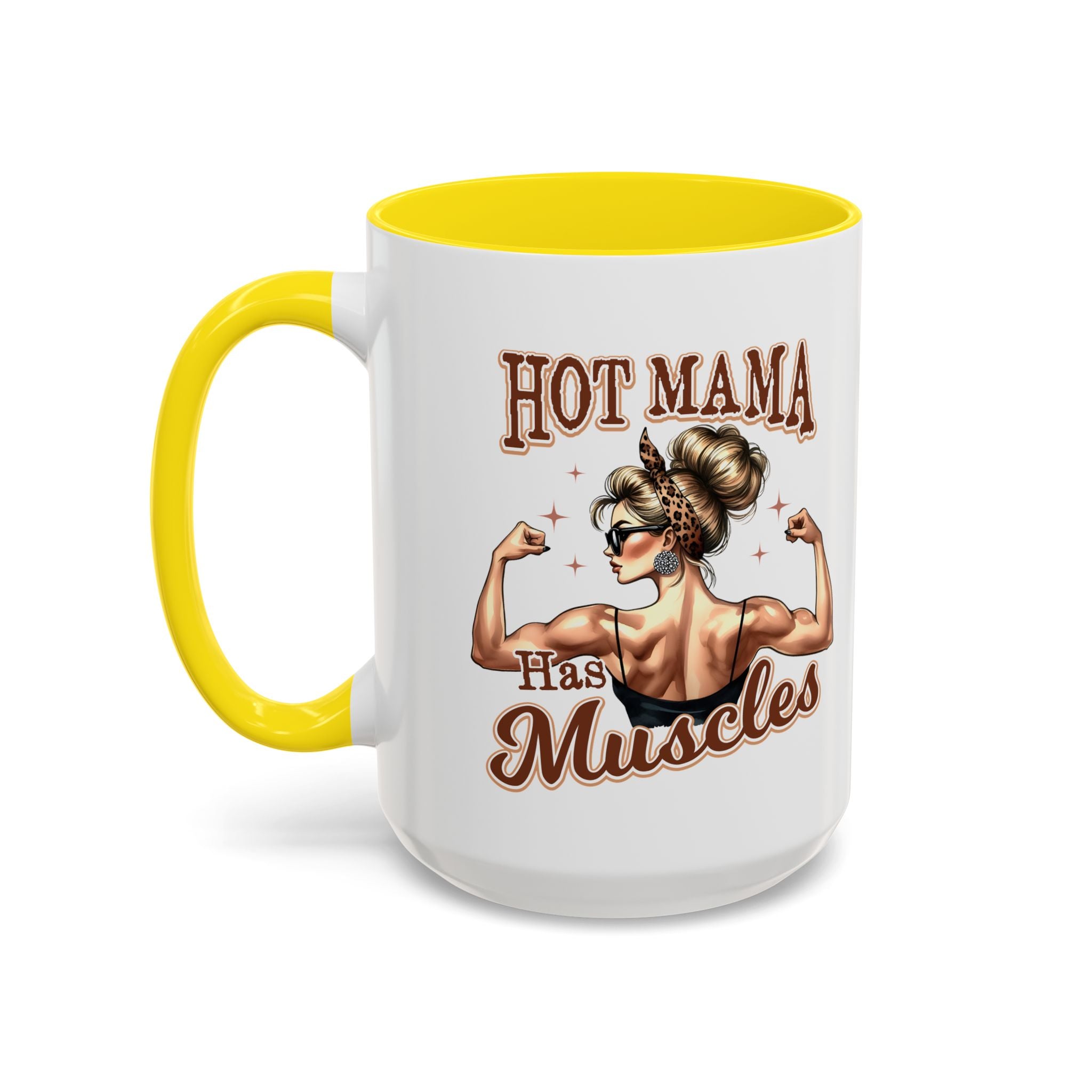 Hot Mama Coffee Mug: Empowerment, Gifts for Moms, Fitness Lovers, Best Friend, Funny Gift, Occasions: Birthdays, Holidays