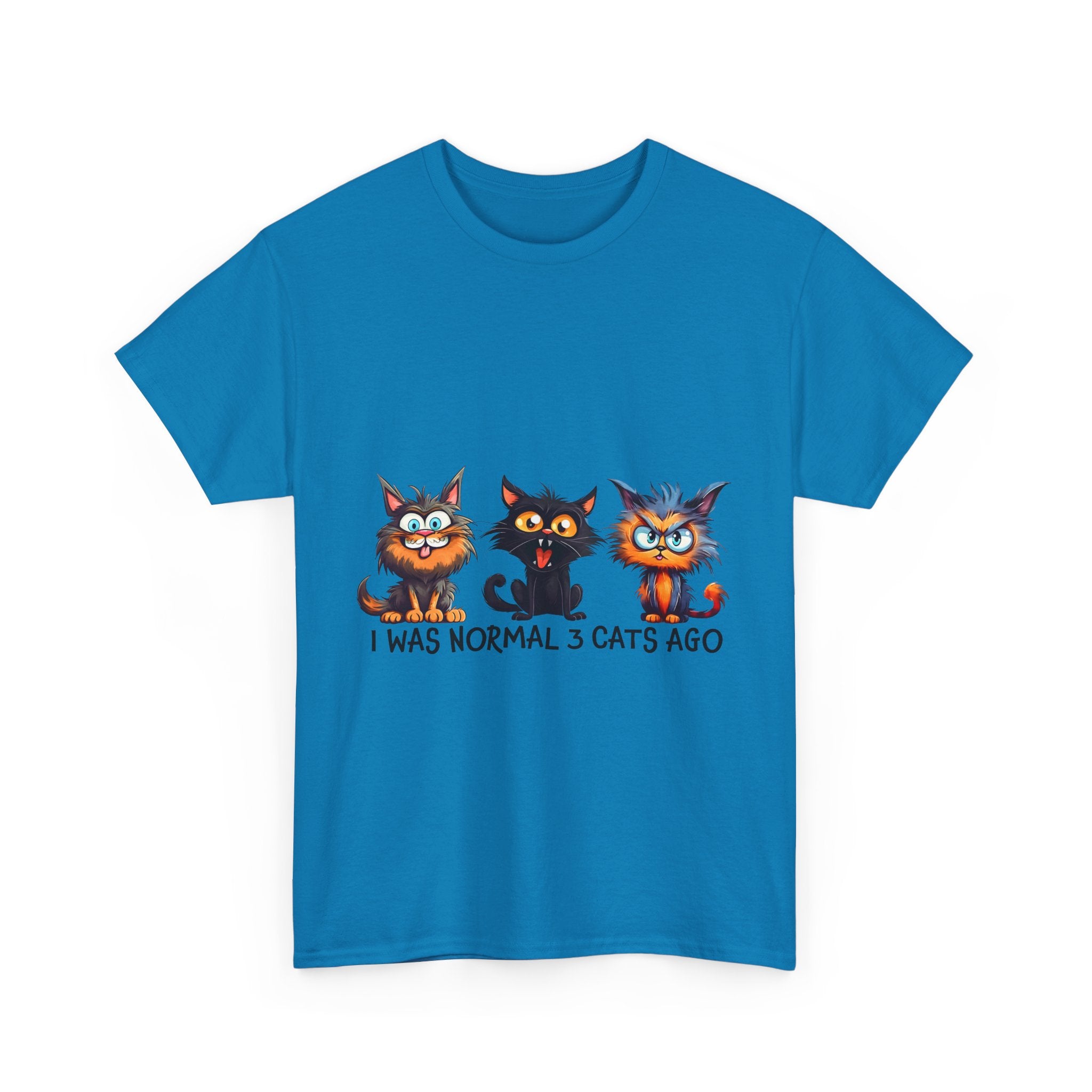 Funny Cat Lovers Tee - I Was Normal 3 Cats Ago, Unisex Shirt for Pet Owners, Cat Mom Gift, Cute Animal Tee, Cat-Themed Humor, Birthday [...]