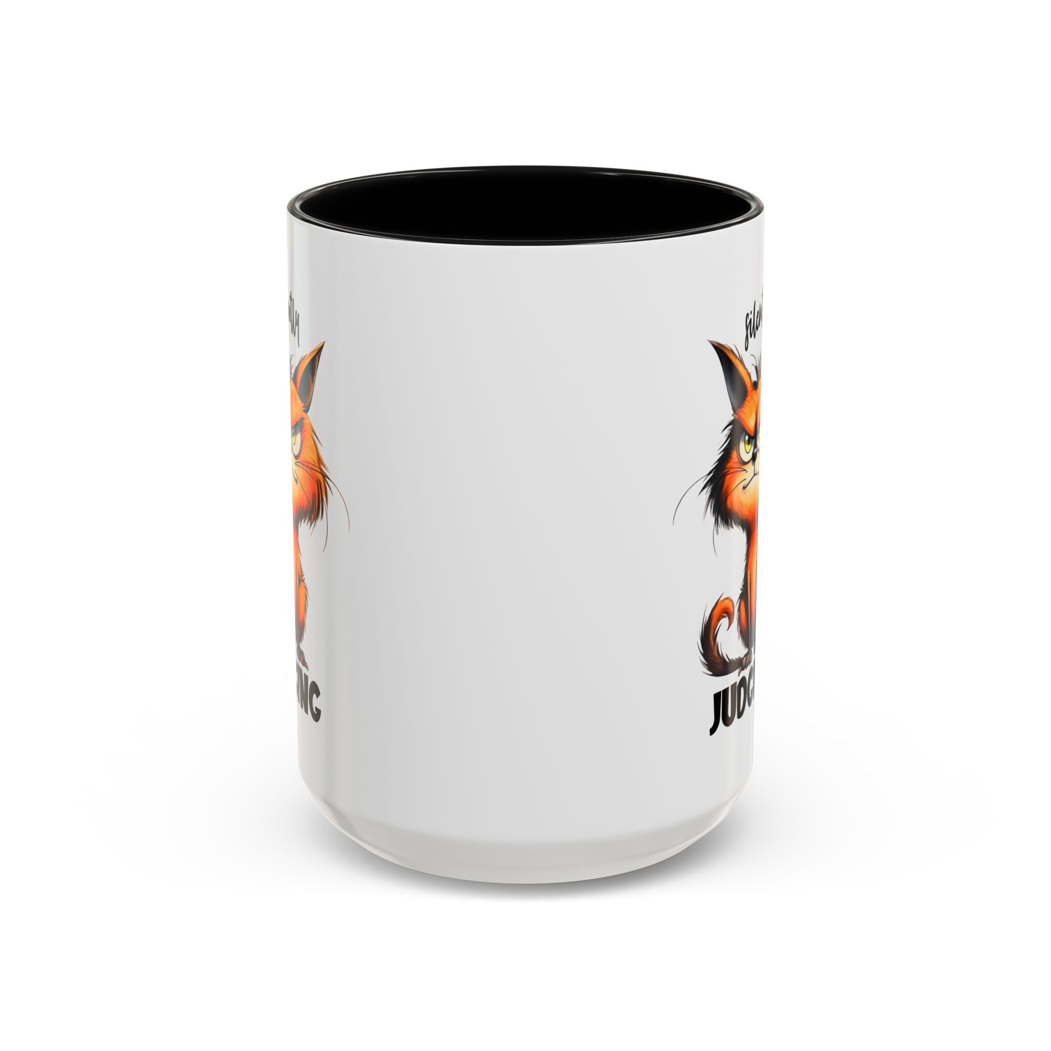 sarcasm attitude  Cat Coffee Mug - Just Judging - Perfect Gift for Cat Lovers, Pet Owners, Birthdays,  Funny Mug