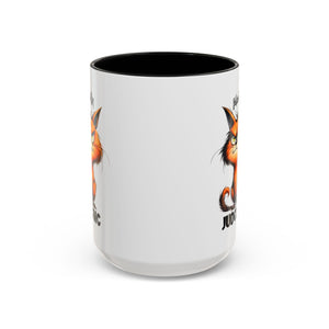 sarcasm attitude  Cat Coffee Mug - Just Judging - Perfect Gift for Cat Lovers, Pet Owners, Birthdays,  Funny Mug
