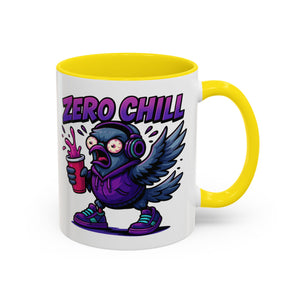 Zero Chill Accent Coffee Mug - Fun Ceramic Cup for Coffee Lovers, Unique Gift for Friends, Quirky Drinkware, Perfect for Birthdays, [...]