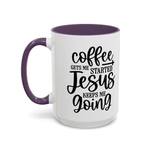 Inspirational Coffee Mug for Believers - Perfect Gift for Faith Lovers, Christians, and Coffee Enthusiasts, Ideal for Birthdays