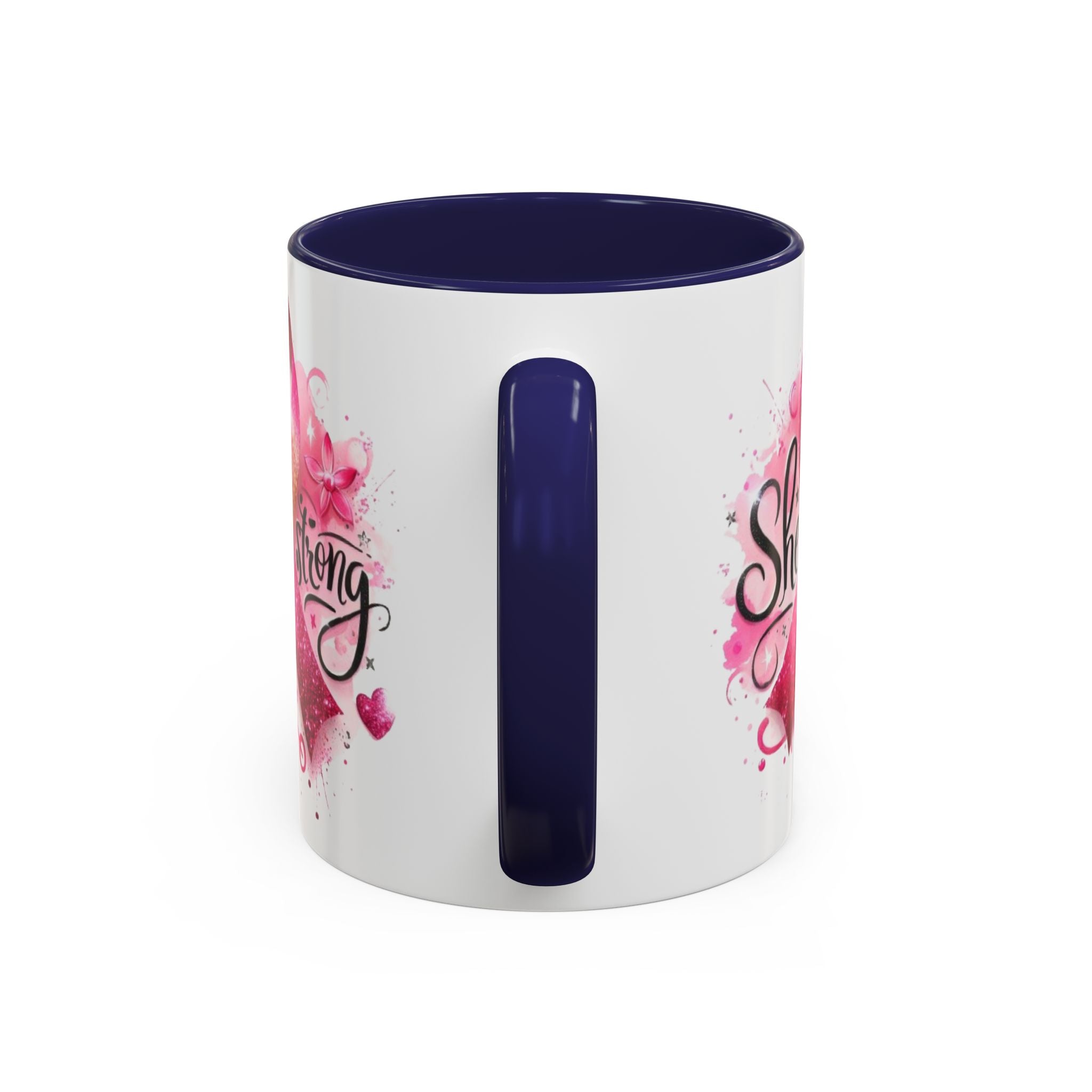 Empowering Pink Ribbon Coffee Mug - Gift for Survivors, Breast Cancer Awareness, Motivational Mug, Inspirational Drinkware, Self-Care Gift