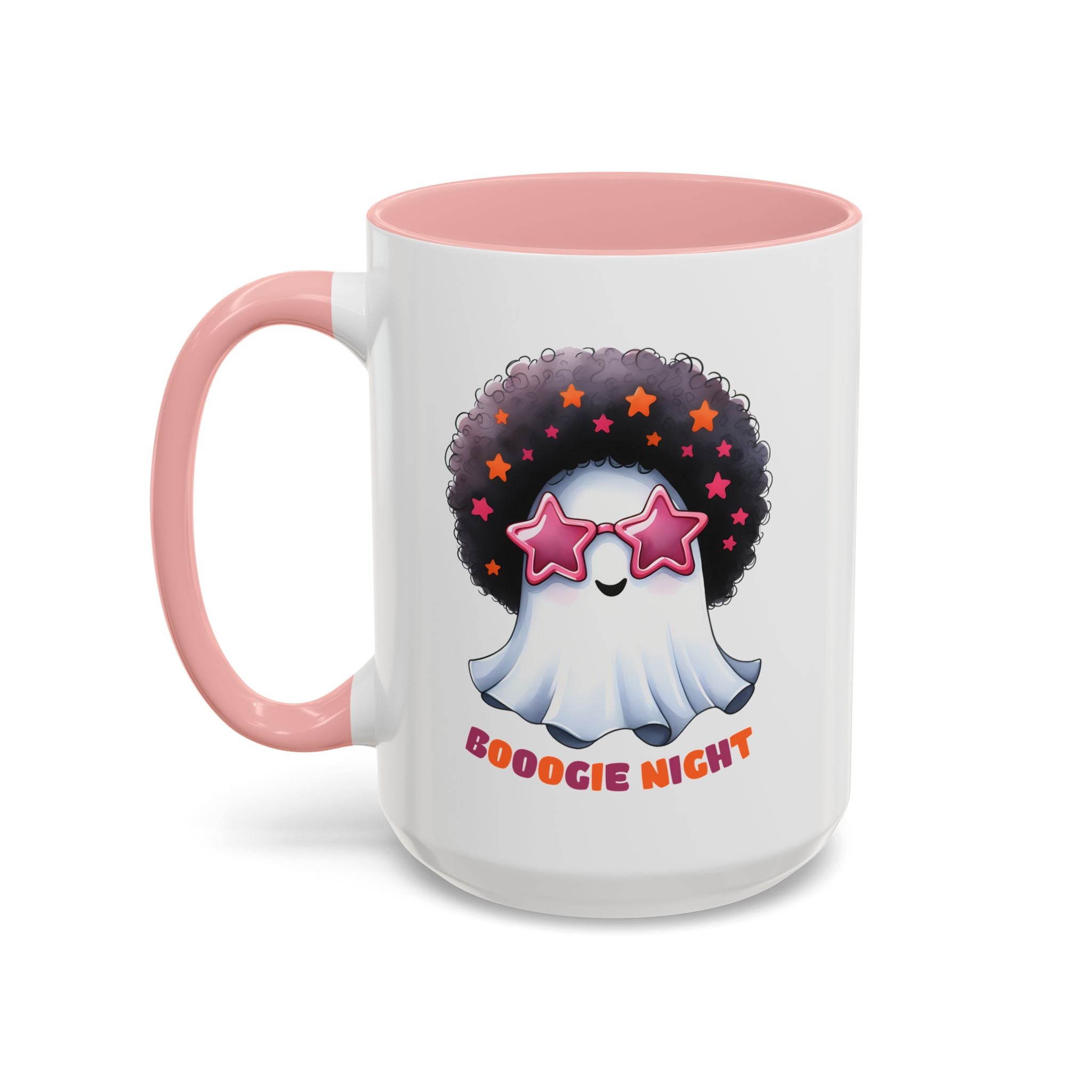 Groovy Ghost Coffee Mug - Fun, Whimsical Mug for Halloween, Parties, Gift for Friends, Unique Home Decor, Boogie Night
