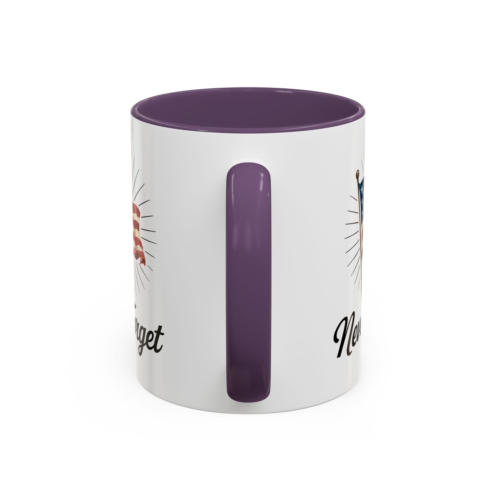 Patriotic Never Forget Coffee Mug - 11oz & 15oz USA flag