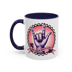 Rock 'n' Roll Accent Coffee Mug - Perfect for Music Lovers, Gift for Her, Unique Office Mug, Fun Coffee Cup, Empowering Gift Idea