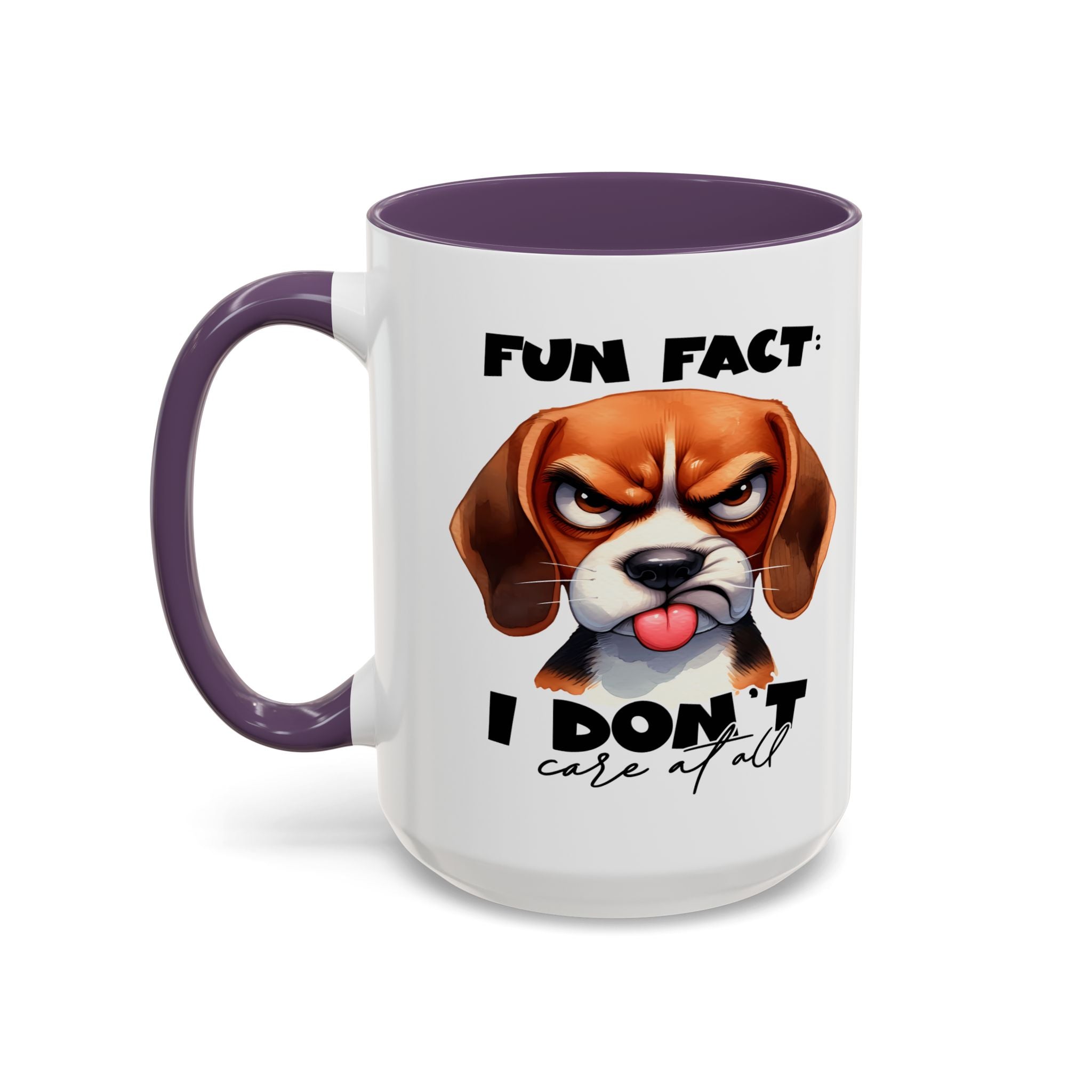 Funny Dog Accent Coffee Mug - Beagle Lover Gift, Pet Owner Present, Unique Animal Mug, Quirky Home Decor, Fun Fact Design