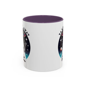 Galactic Skeleton Coffee Mug, Take Me Away Mug, Space-Themed Mug, Unique Gift for alien Lovers, Sci-Fi Cafe Mug