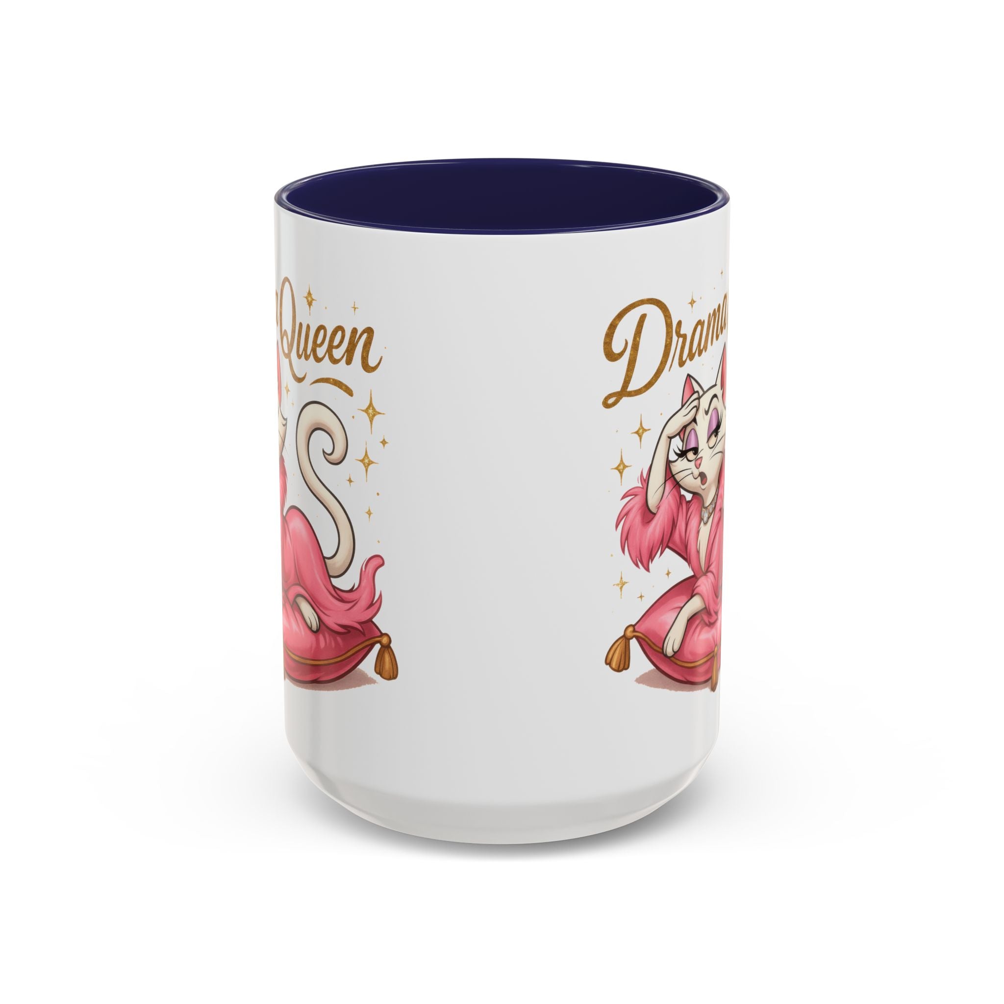 Drama Queen Coffee Mug - Fun Gift for Cat Lovers, Unique Mug for Tea or Coffee, Perfect for Birthdays, Mother's Day & Housewarming