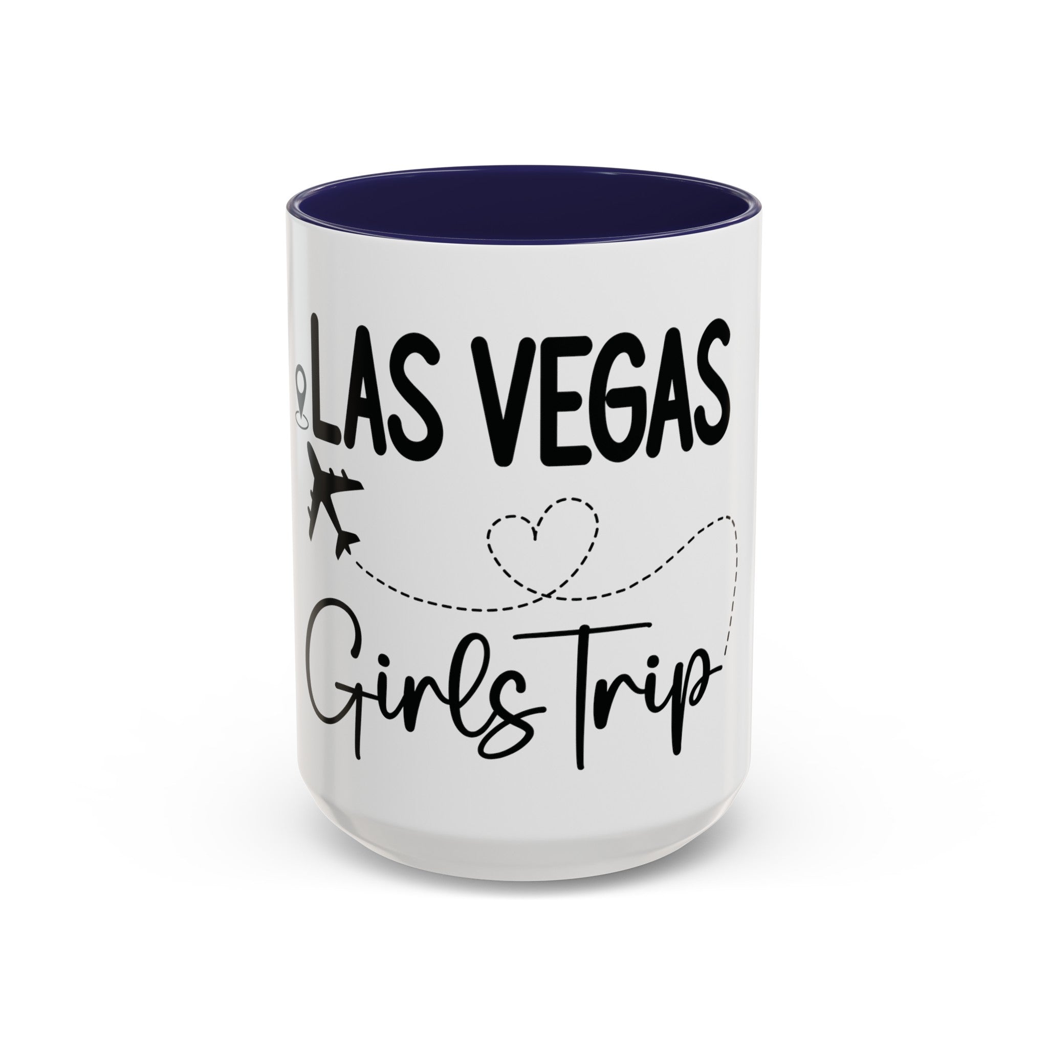 Las Vegas girls trip Accent Coffee Mug (11, 15oz) by the x m world