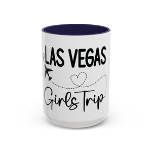 Las Vegas girls trip Accent Coffee Mug (11, 15oz) by the x m world
