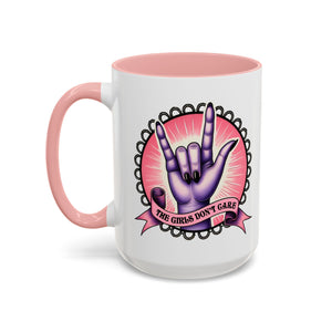 Rock 'n' Roll Accent Coffee Mug - Perfect for Music Lovers, Gift for Her, Unique Office Mug, Fun Coffee Cup, Empowering Gift Idea