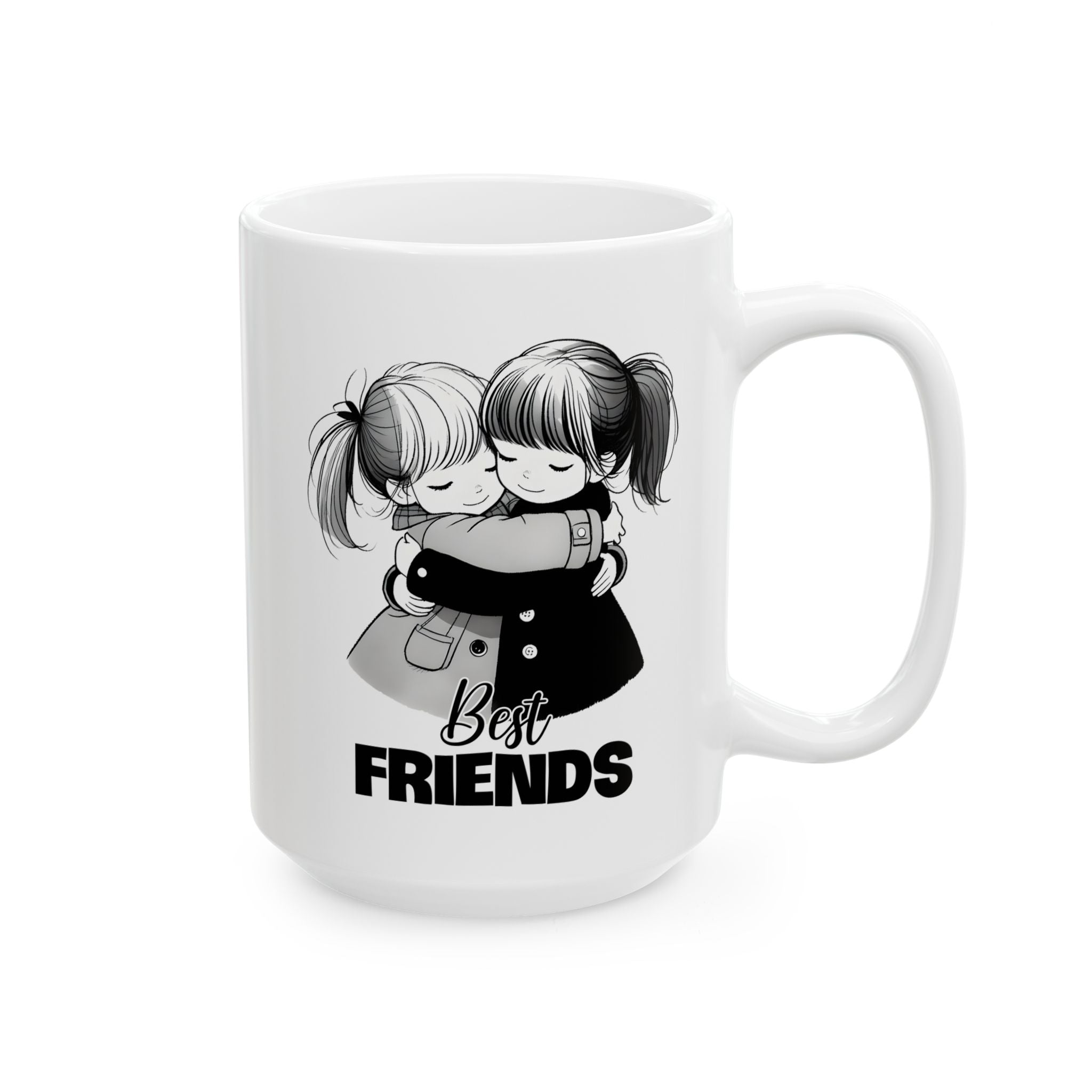 Cute Friendship coffee Mug - Perfect Gift for Friends, Coffee Lovers, Birthdays, Best Friend Moments, Tea Time