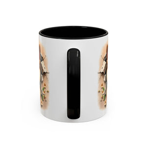 German Shepherd Accent Coffee Mug | Dog Lover Gift, Tasty Hot Beverage Cup, Pet Themed Kitchenware, Animal Adoption Cup, Unique Pet Gift