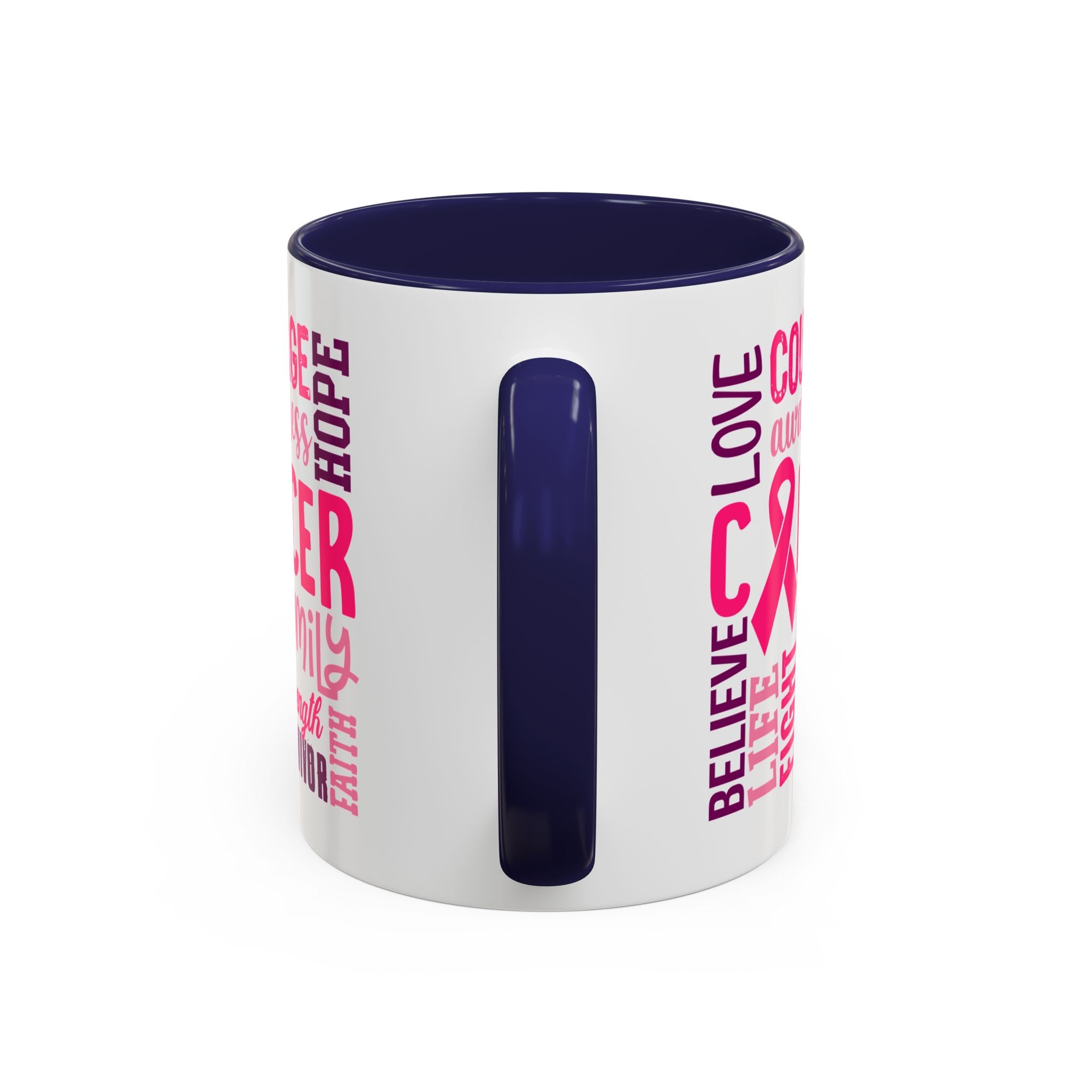 Inspirational Cancer Awareness Coffee Mug, Support Gift, Hope for Survivors, Breast Cancer Month, Motivational Mug, Encouragement Mug