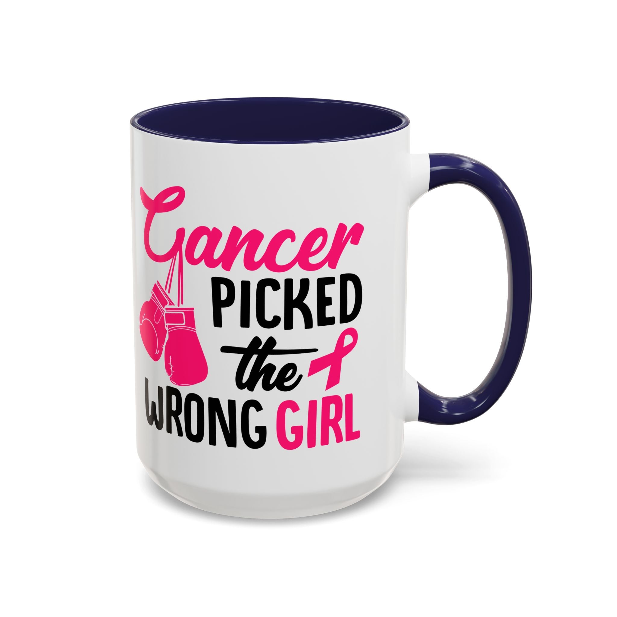 Empowering Cancer Warrior Mug, Coffee Cup for Fighters, Supportive Gift for Cancer Survivors, Inspiration for Awareness Events, [...]