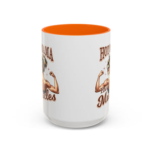 Hot Mama Coffee Mug: Empowerment, Gifts for Moms, Fitness Lovers, Best Friend, Funny Gift, Occasions: Birthdays, Holidays