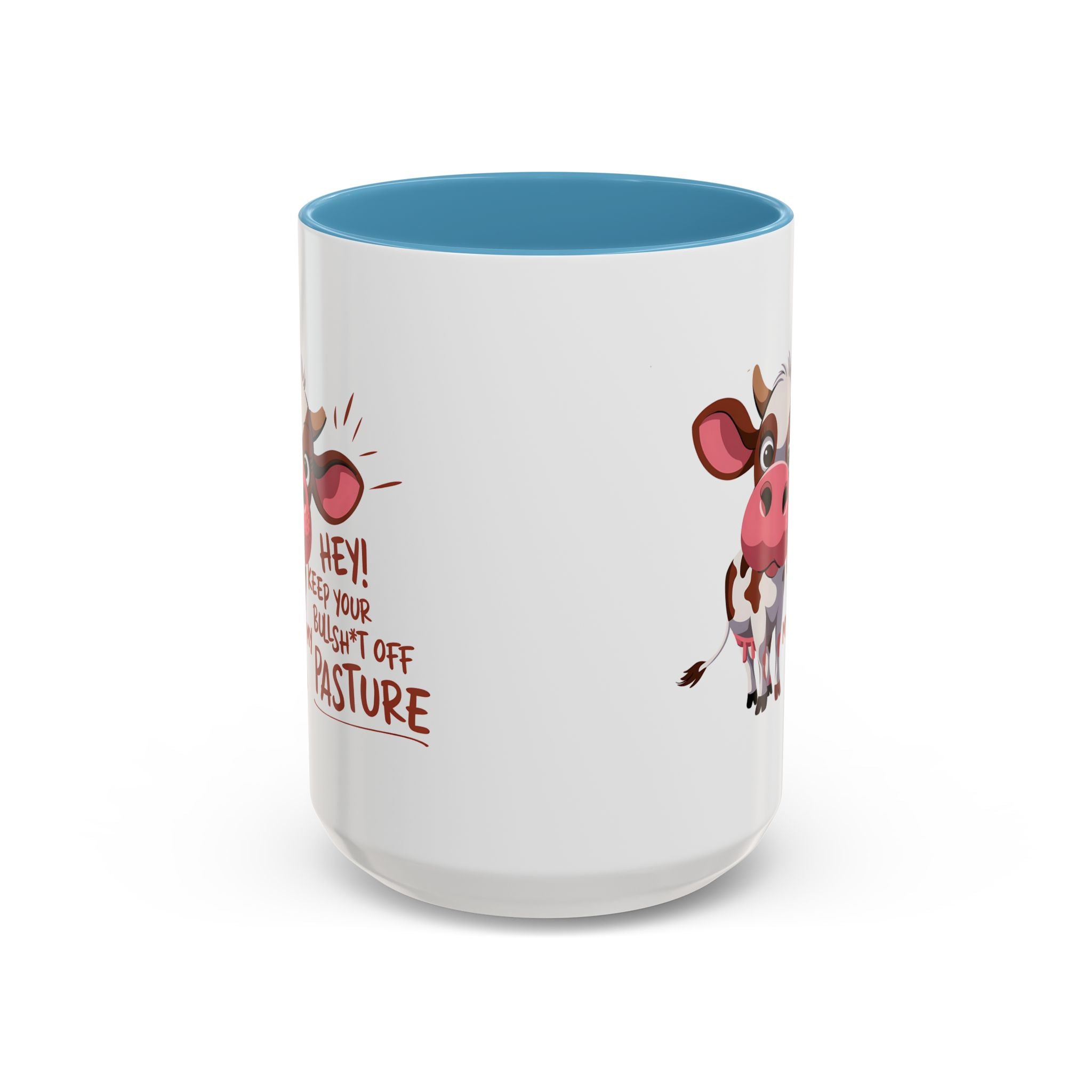 Funny Cow Coffee Mug – Perfect Gift for Farmers, Cow Lovers, Humor Fans, Cute Kitchen Decor, Office Coffee Cup