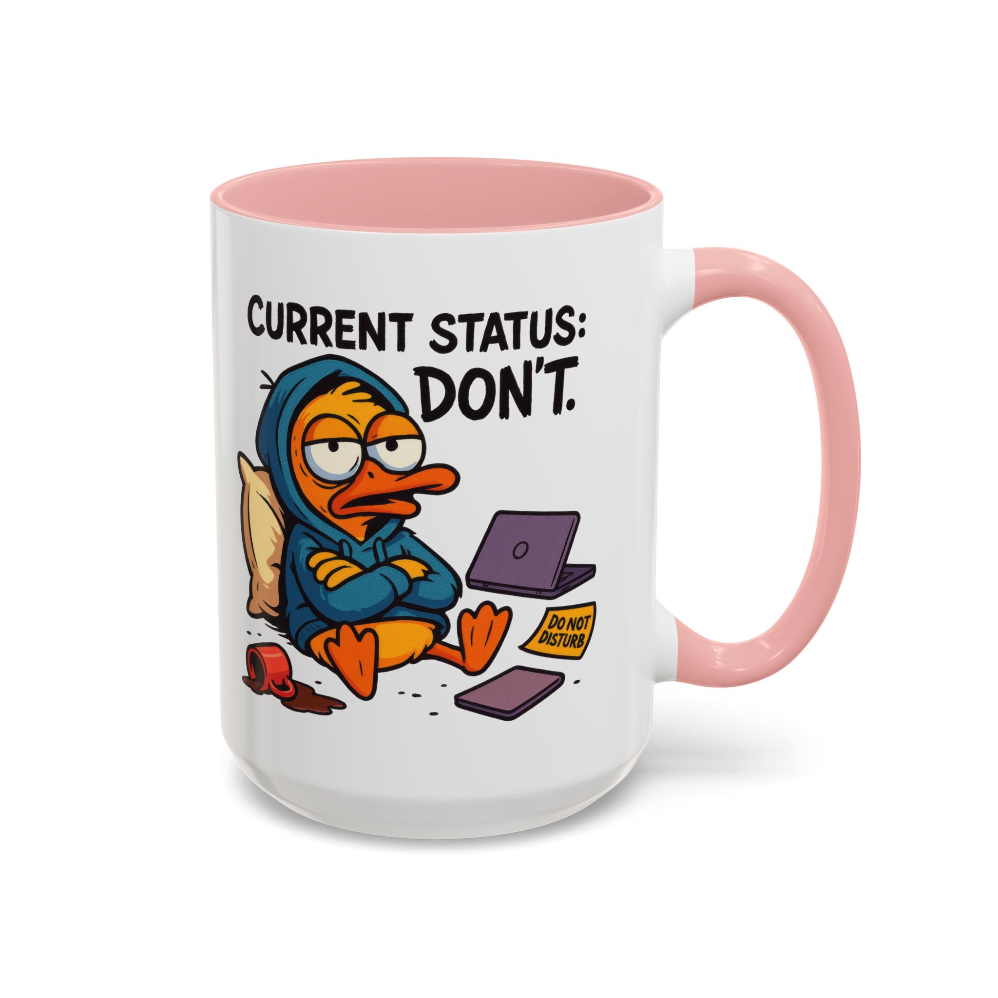 Chill Vibes Coffee Mug, Perfect for Lazy Days, Gift for Homebodies, Quirky Coffee Lover, Fun Desk Accessory, Work from Home Essentials