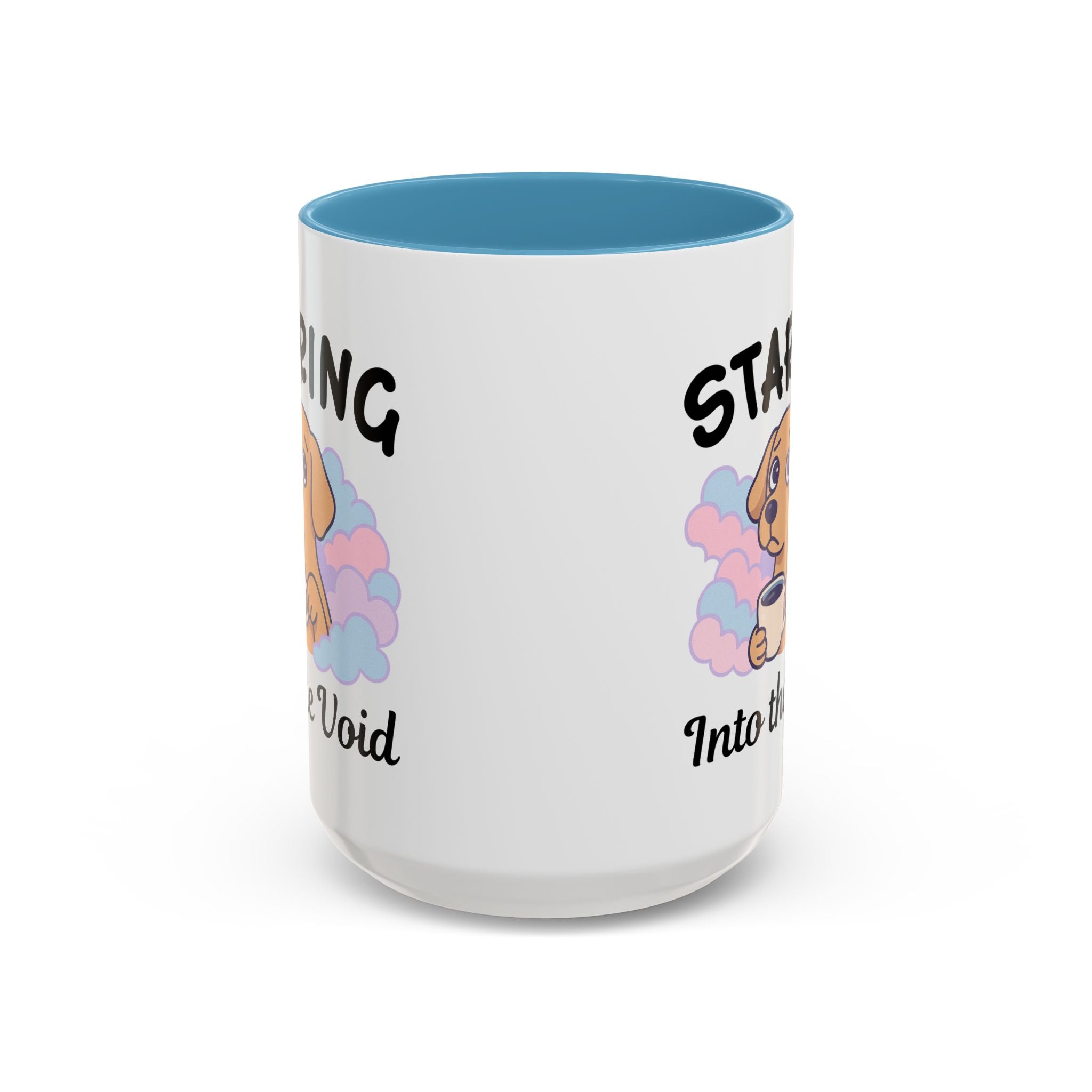 Cute Dog Coffee Mug for Animal Lovers, Staring Into the Void, Fun Gift for Pet Owners, Coffee Lovers, Cute Kitchen Decor