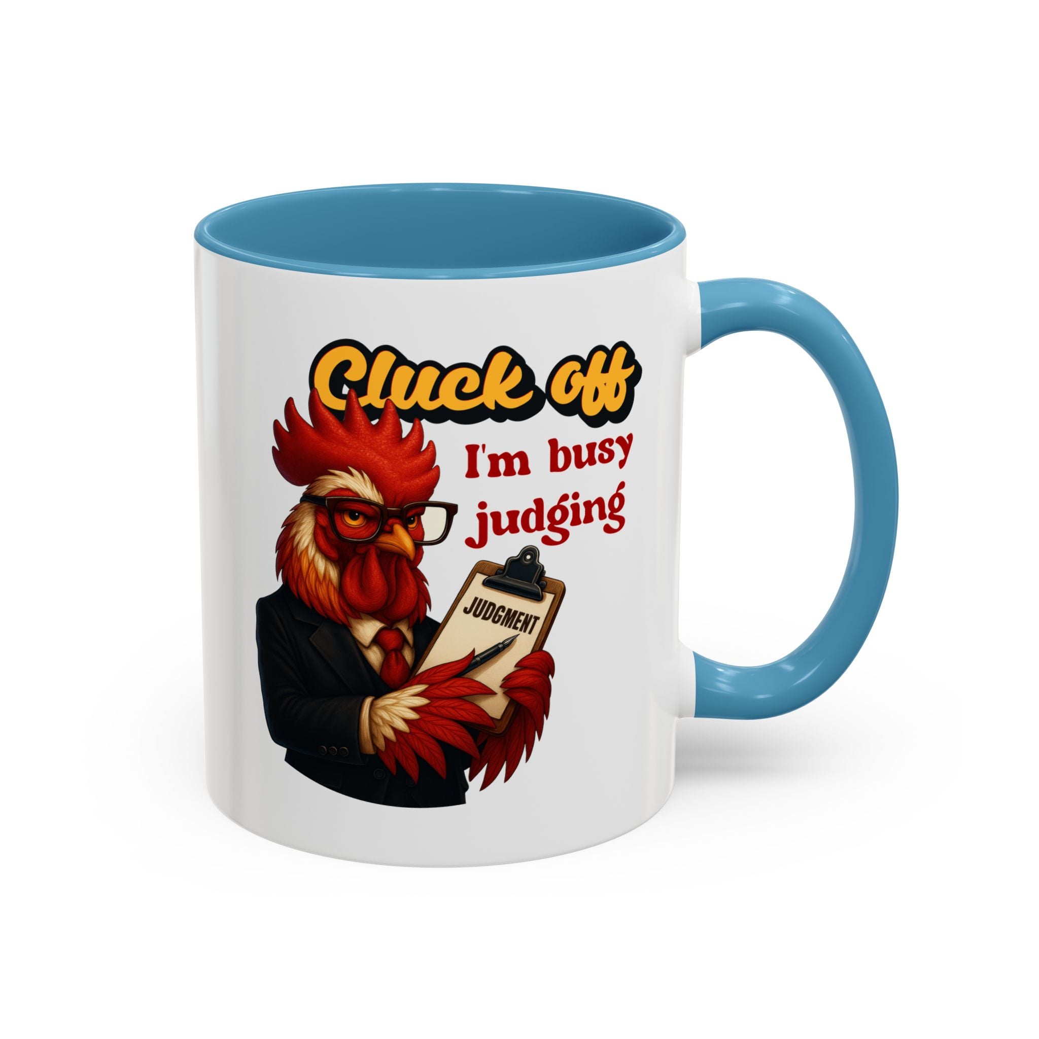 Funny Cluck Off Coffee Mug - Perfect for Chicken Lovers, Gag Gifts, Office Humor, and Birthdays