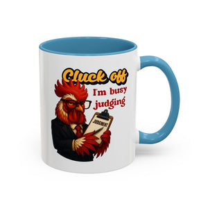 Funny Cluck Off Coffee Mug - Perfect for Chicken Lovers, Gag Gifts, Office Humor, and Birthdays