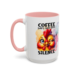 attitude Coffee Mug, Funny Chickens, Perfect Gift for Coffee Lovers, Kitchen Decor, Unique Drinkware, Morning Vibes