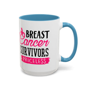 Breast Cancer Survivors Coffee Mug, Inspirational Cancer Gift, Supportive Awareness Mug, Gift for Survivors, Encouraging Morning Coffee
