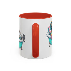 Rest in Peace Skeleton Coffee Mug - Fun Halloween Gift, Unique Home Decor, Hilarious Office Cup, Quirky Birthday Present, Spooky