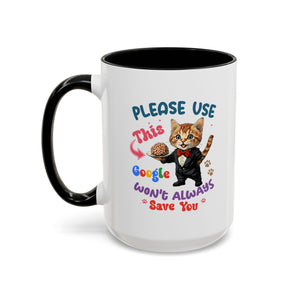 fancy sarcasm Cat Coffee Mug, Funny Cat Mug, Gifts for Cat Lovers, Unique Coffee Cup,