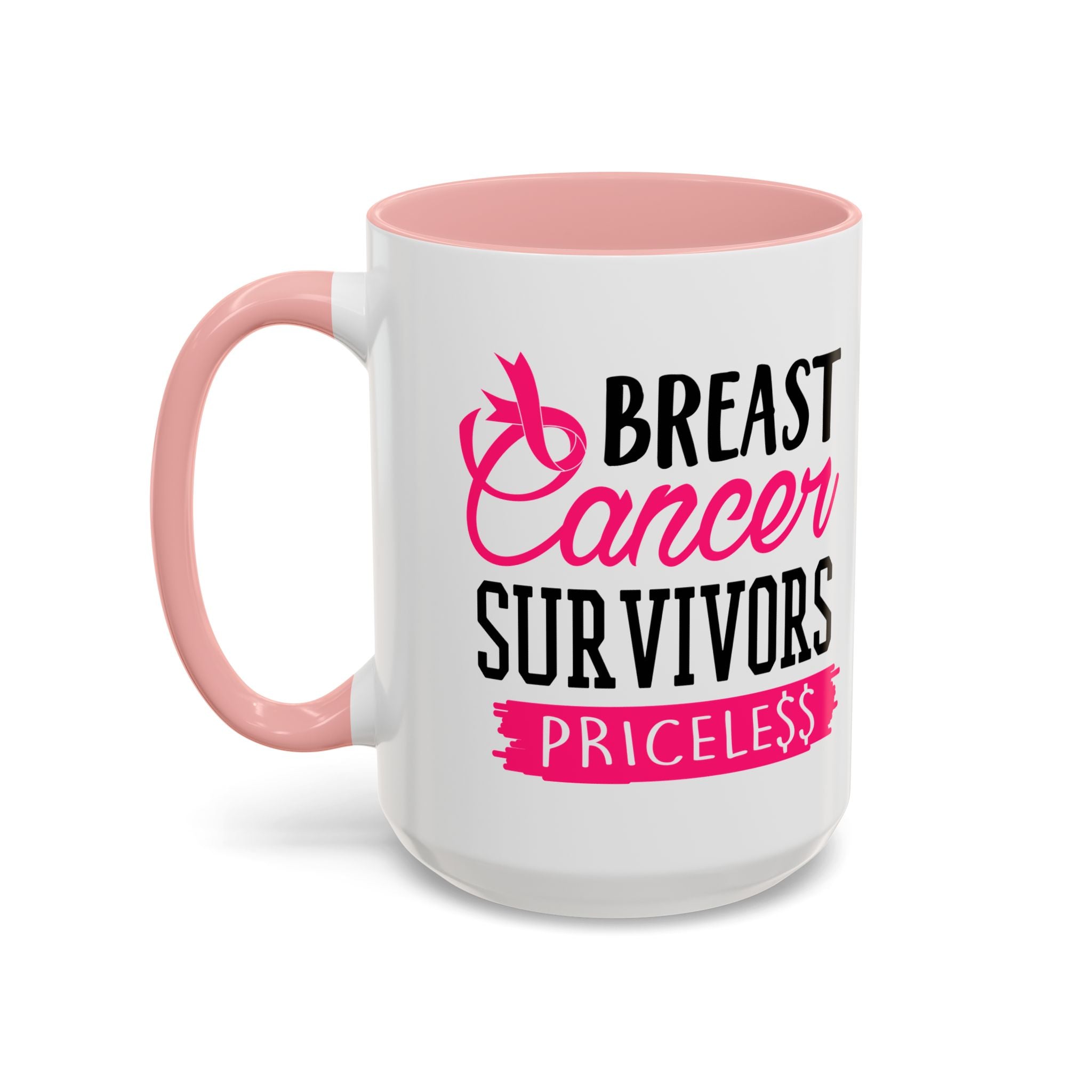 Breast Cancer Survivors Coffee Mug, Inspirational Cancer Gift, Supportive Awareness Mug, Gift for Survivors, Encouraging Morning Coffee