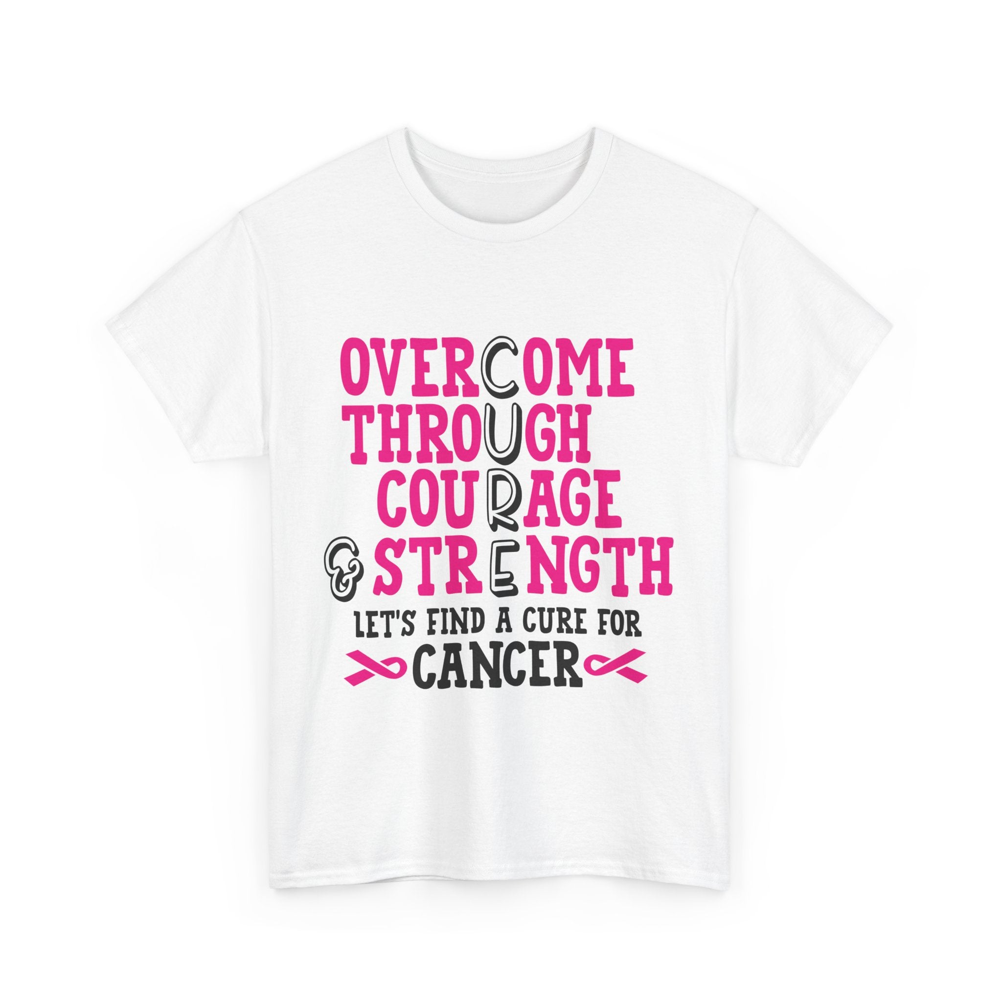 Inspirational Cancer Awareness Tee, Unisex Cotton Shirt, Supportive Tee, Gift for Survivors, Breast Cancer Awareness, Strength and [...]