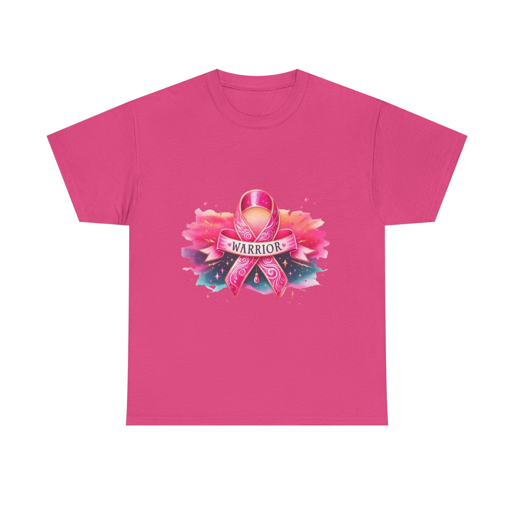 Breast Cancer Awareness Tee, Warrior T-shirt for Women, Inspirational Gift, Supportive Apparel, Pink Ribbon Shirt, Unisex Cotton Top