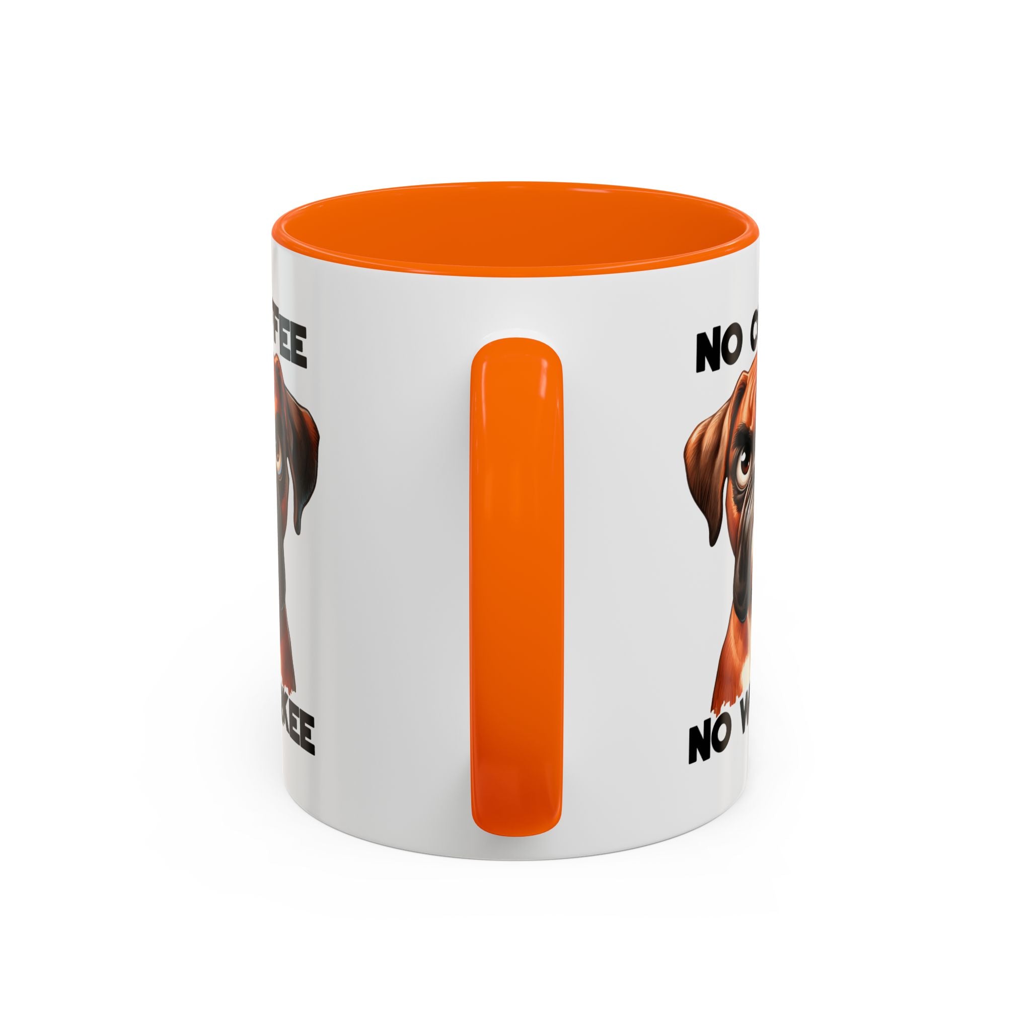 Boxer Dog Coffee Mug - No Coffee No Workee, Funny Dog Lover Gift, Pet Owner Tea Cup, Animal Lover Kitchen Decor, Boxer Mom Mug