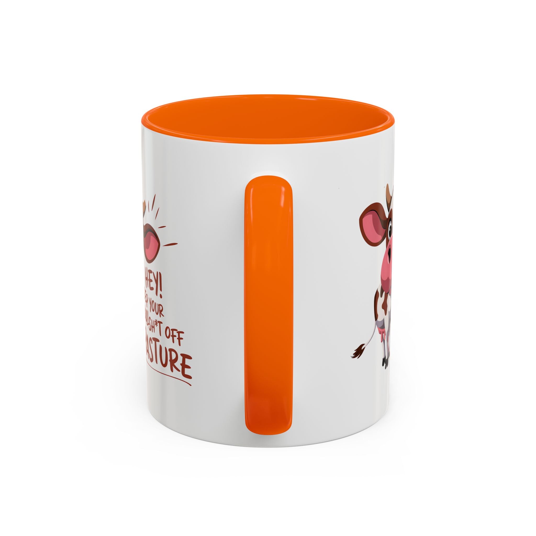 Funny Cow Coffee Mug – Perfect Gift for Farmers, Cow Lovers, Humor Fans, Cute Kitchen Decor, Office Coffee Cup