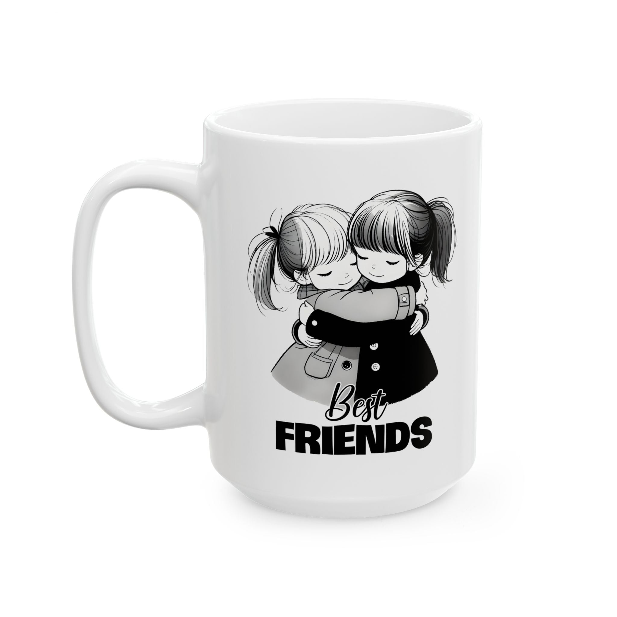 Cute Friendship coffee Mug - Perfect Gift for Friends, Coffee Lovers, Birthdays, Best Friend Moments, Tea Time