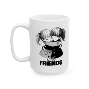 Cute Friendship coffee Mug - Perfect Gift for Friends, Coffee Lovers, Birthdays, Best Friend Moments, Tea Time
