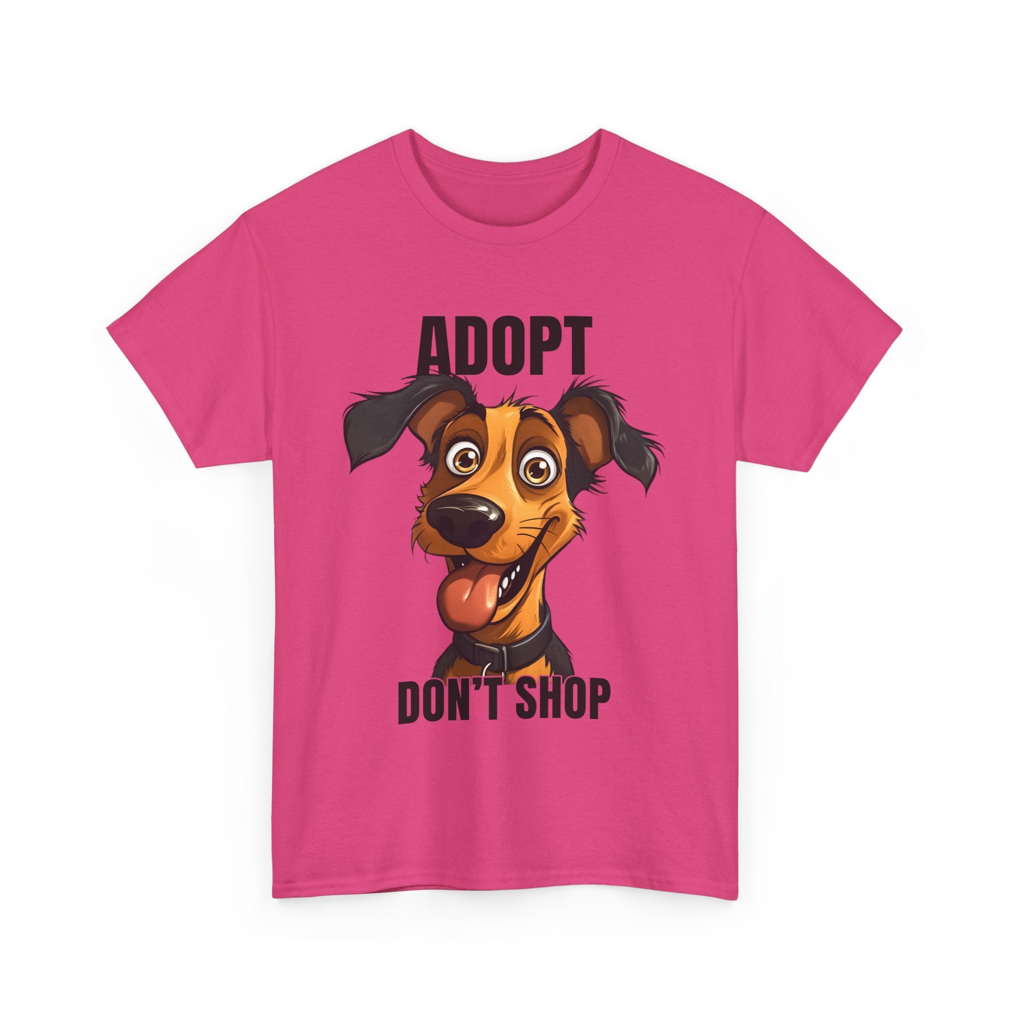 Funny Dog Adoption Tee, Unisex Tee, Pet Lover Gift, Animal Rescue Shirt, Dog Lover Apparel, Adopt Don't Shop Tee