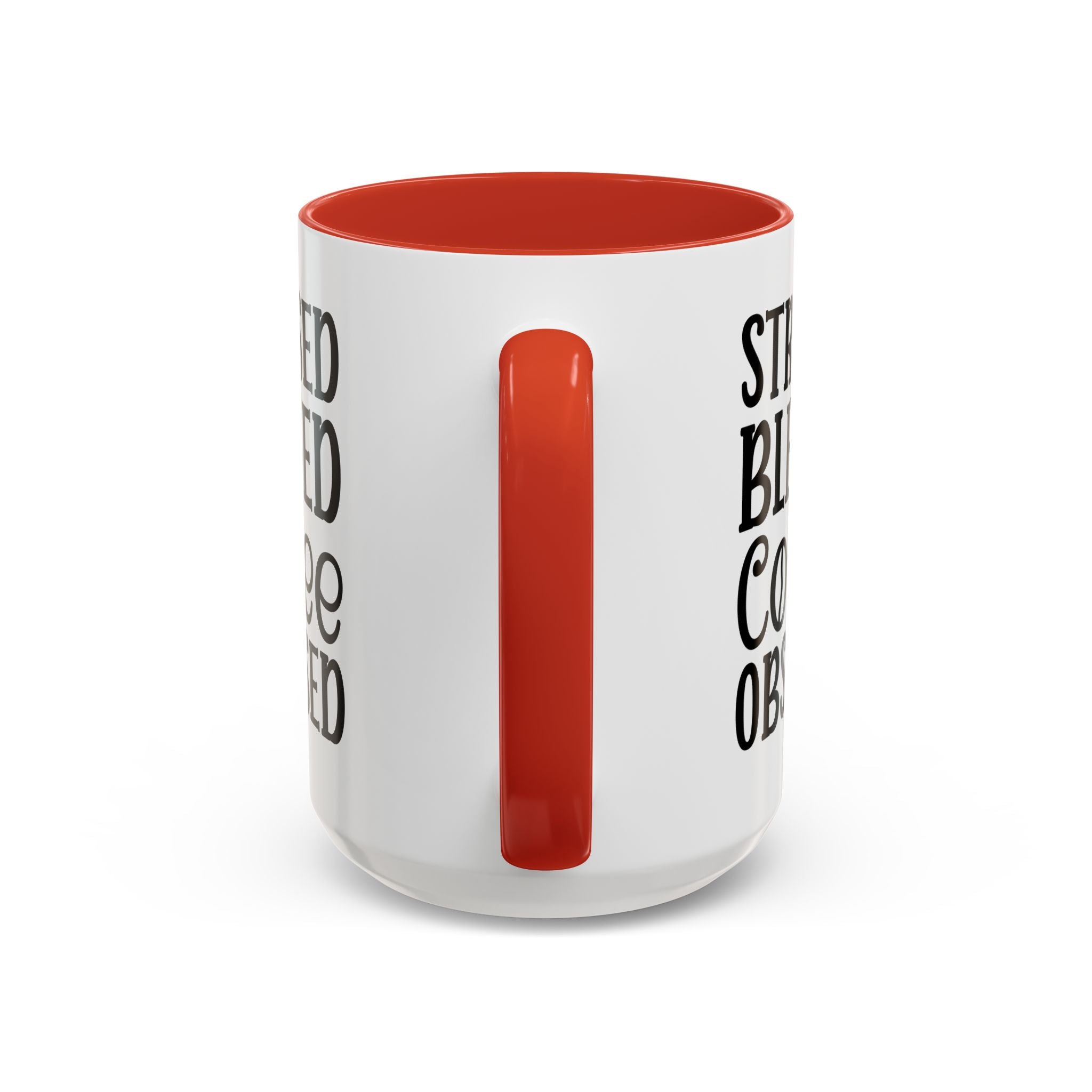 Stressed Blessed Coffee Obsessed Mug, Motivational Coffee Mug, Gift for Coffee Lovers, Funny Office Mug, Self-Care Gift Idea