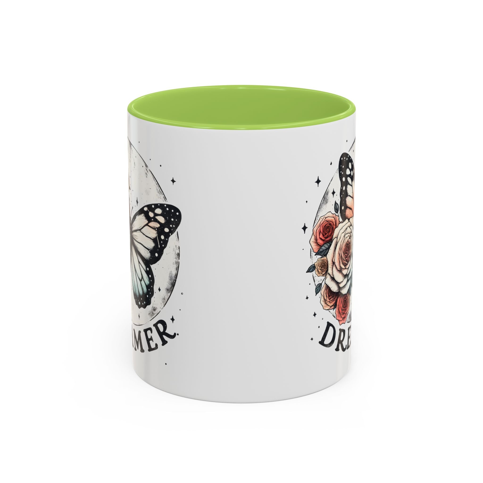 Dreamer Butterfly Coffee Mug - Stylish Accent for Creatives positive vibe freedom nature lover