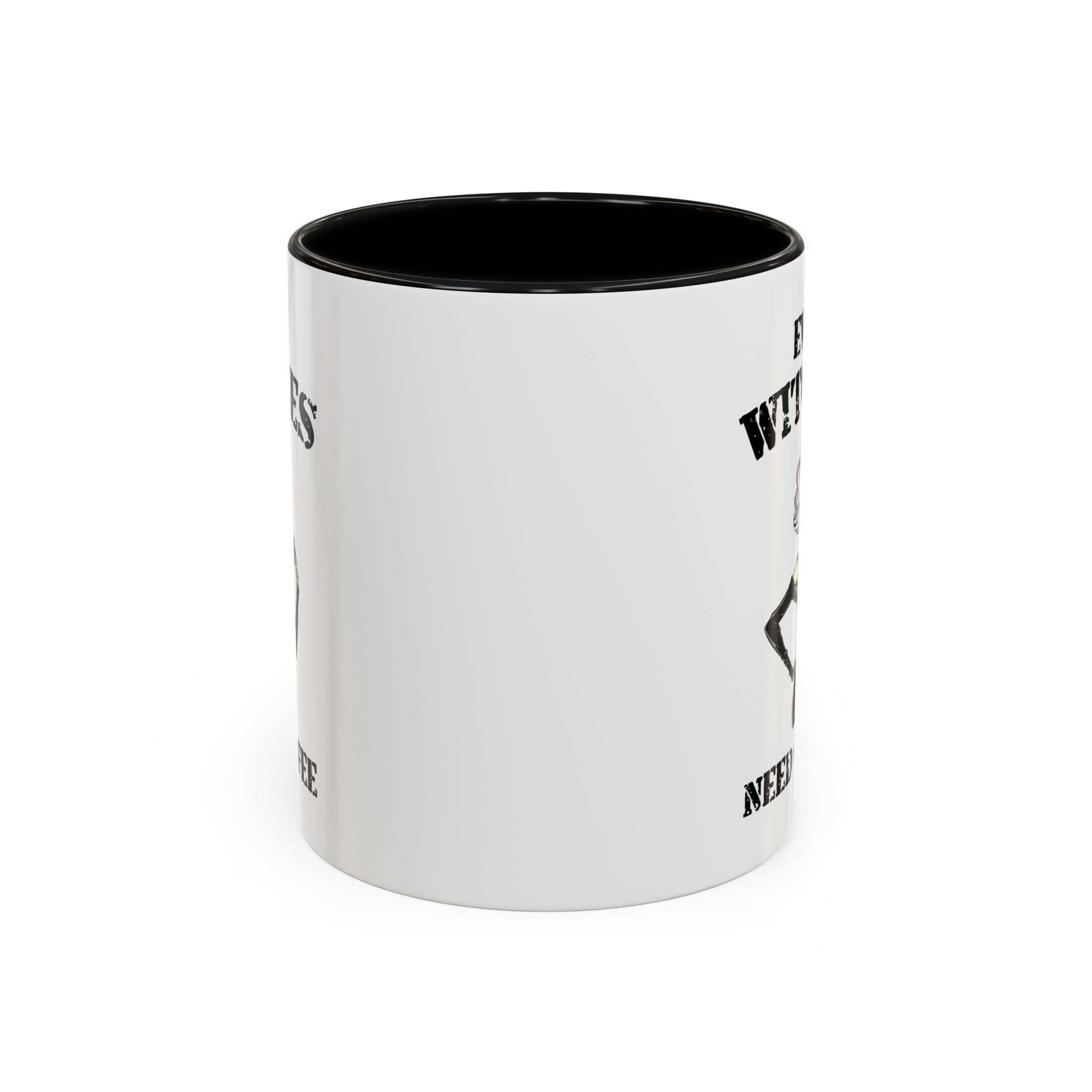 Witchy Coffee Mug - Even Witches Need Coffee, Spooky Gift, Halloween Decor, Witch Lover's Mug, Unique Coffee Cup
