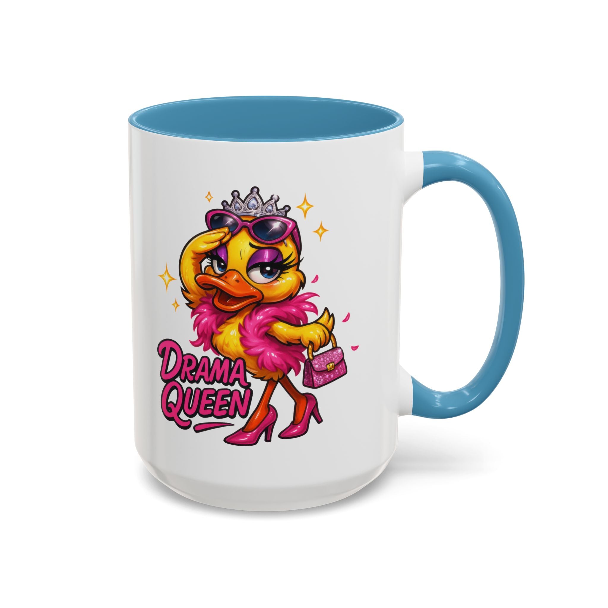 Drama Queen Coffee Mug, Funny Mug for Her, Gift for Drama Lovers, Sassy Office Mug, Unique Present for Birthdays