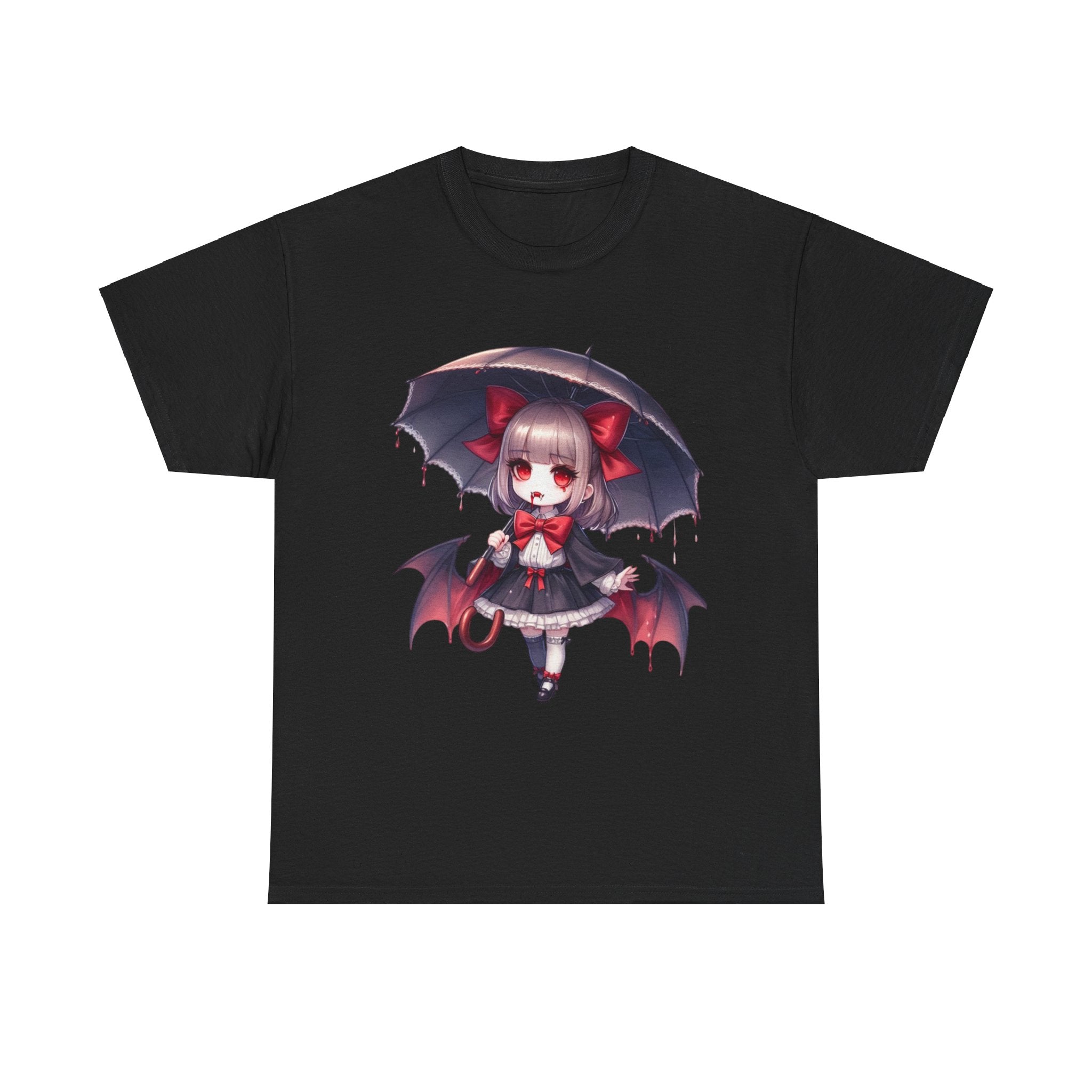 vampire girl horror Unisex Heavy Cotton Tee men women png31