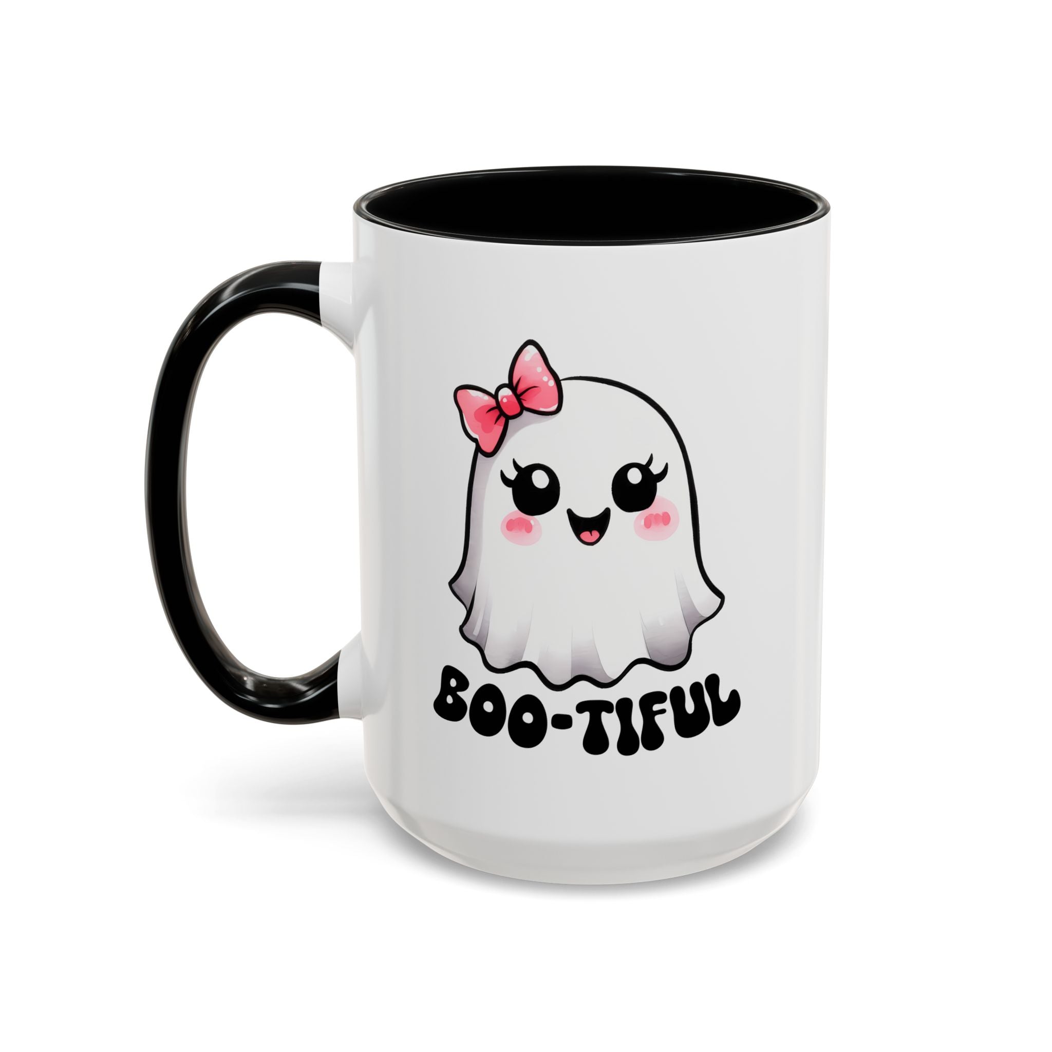 Cute Ghost Coffee Mug - Perfect for Halloween, Gift for Friends, Spooky Season, Cozy Vibes, Boo-tiful Design