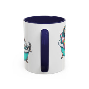 Rest in Peace Skeleton Coffee Mug - Fun Halloween Gift, Unique Home Decor, Hilarious Office Cup, Quirky Birthday Present, Spooky