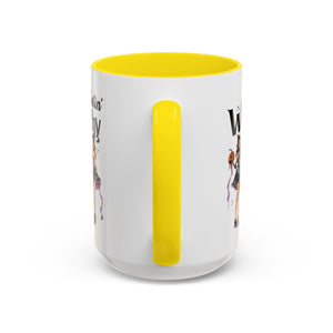 Witchy Accent Coffee Mug - Spooky Halloween Mug, Witchy Decor, Gift for Her, Fall Coffee Cup, Party Mug
