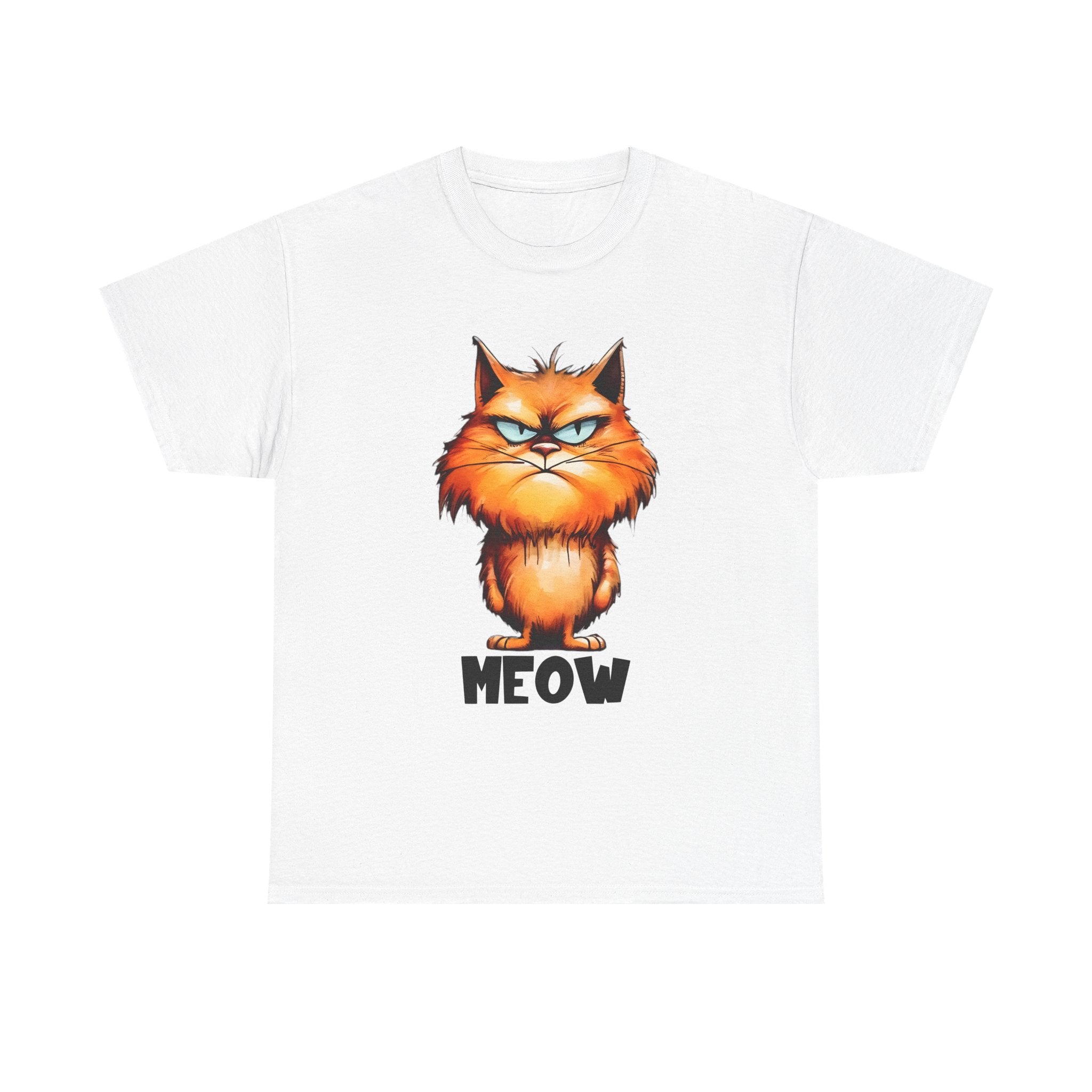 grumpy Cat Lover Graphic Tee  Funny Cat T-Shirt, Gift for Cat Owners, Pet Lover Tee, Cute Animal Shirt, Casual Wear, Meow